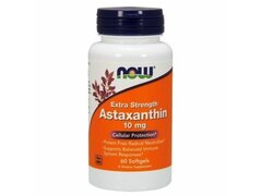 NOW Foods Astaxanthin (Astaxantina) 10mg - 60 Capsule